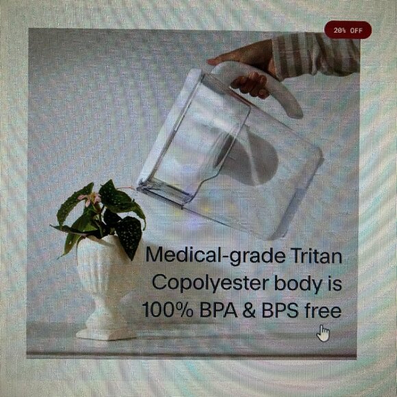 Clearly Filtered Water Filter Pitcher 10 cups - Picture 2 of 5